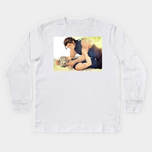 Zack/Cloud Kids Long Sleeve T-Shirt